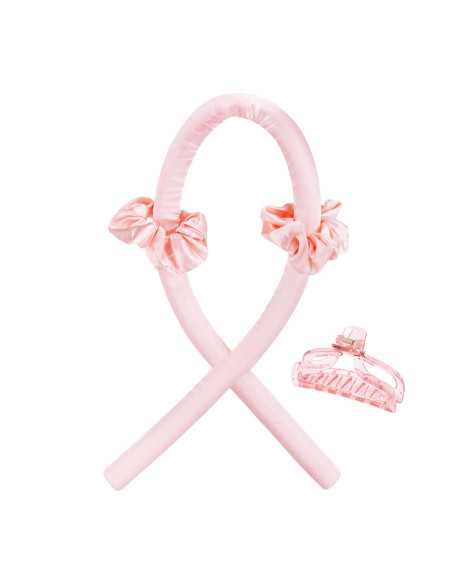 rodillo de pelo rosa
