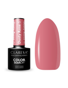 CLARESA Esmalte híbrido DUSTY ROSE 6 -5g