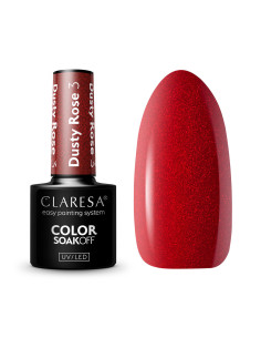 CLARESA Lakier hybrydowy DUSTY ROSE 3 -5g 