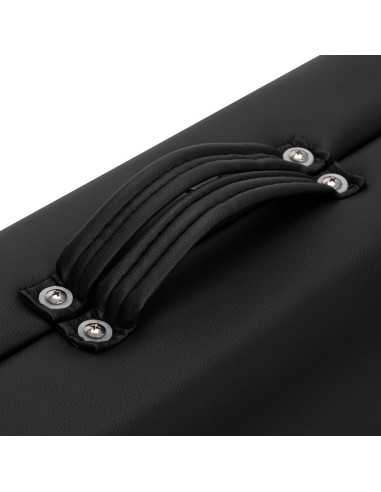 Table de massage pliante en bois Comfort Activ Fizjo Lux 2 segments 190x70 noir 