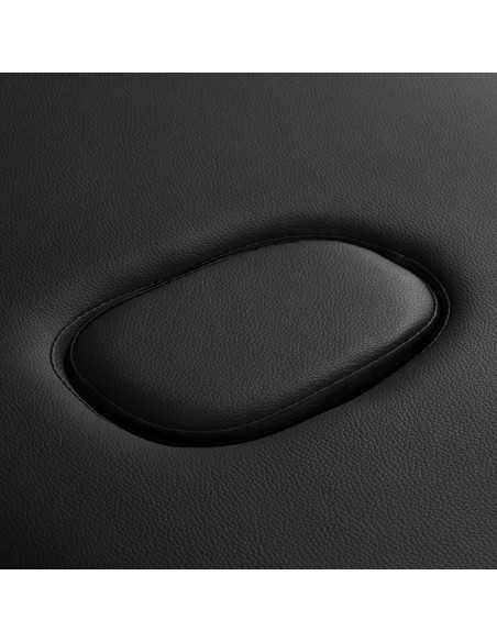 Comfort Activ Fizjo Lux Lettino da massaggio pieghevole in legno a 2 segmenti 190x70 nero