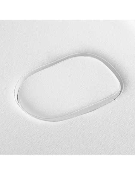 Table de massage en bois Comfort Activ Fizjo Lux 3 segments 190x70 BLANC 
