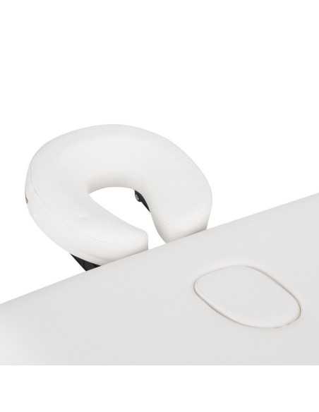 Table de massage en bois Comfort Activ Fizjo Lux 2 segments 190x70 BLANC 