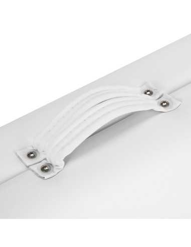 Table de massage en bois Comfort Activ Fizjo Lux 3 segments 190x70 BLANC 