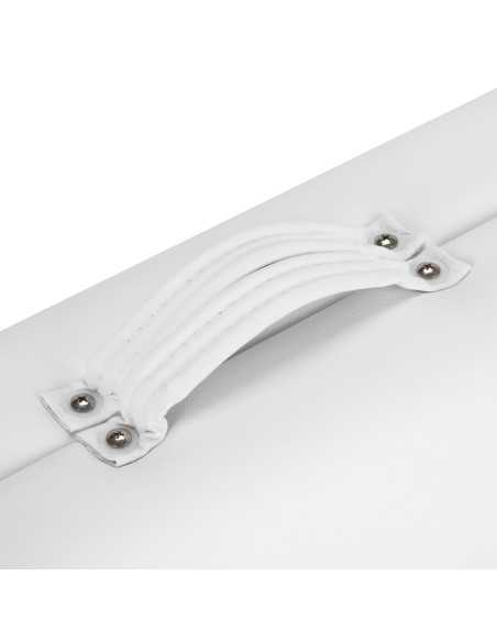 Table de massage en bois Comfort Activ Fizjo Lux 3 segments 190x70 BLANC 