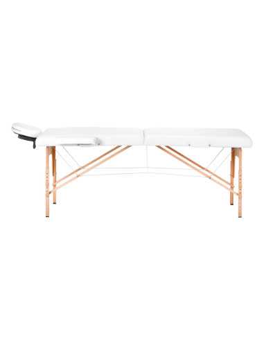 Comfort Activ Fizjo Lux 2-segment wooden massage table 190x70 WHITE
