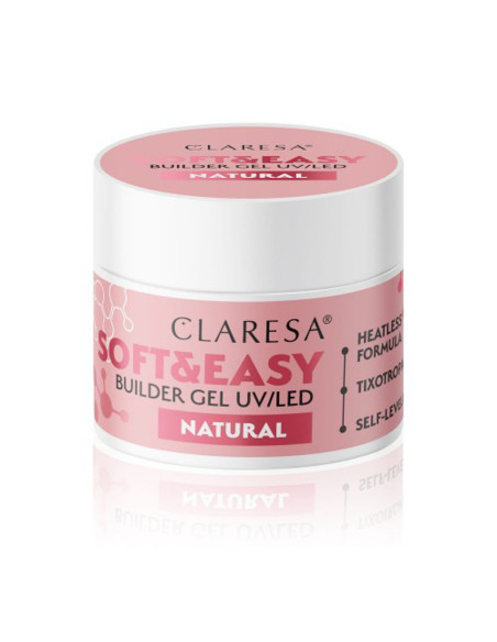 Claresa żel budujący Soft&Easy gel natural 90g  