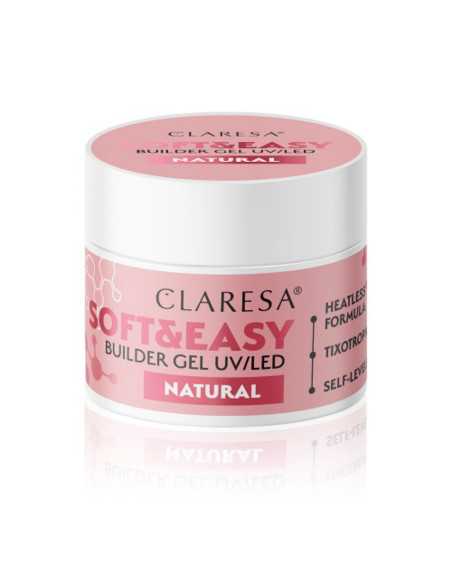 Gel de construction Claresa Soft&Easy gel naturel 90g 