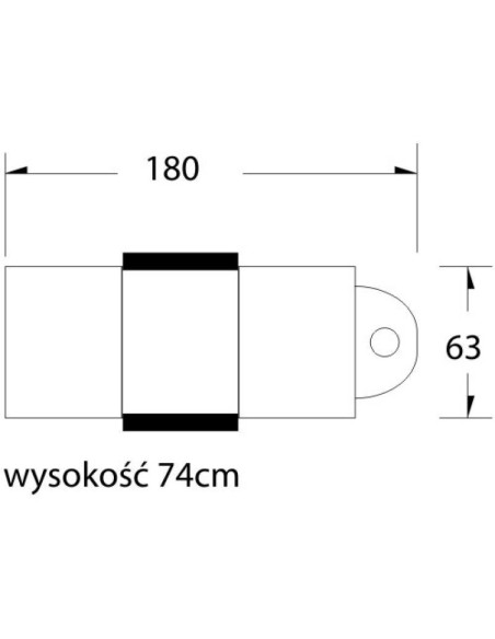 Fotel kosmetyczny Basic 202 zwart 