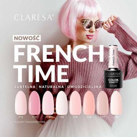 CLARESA Lakier hybrydowy French Time 2 -5g 