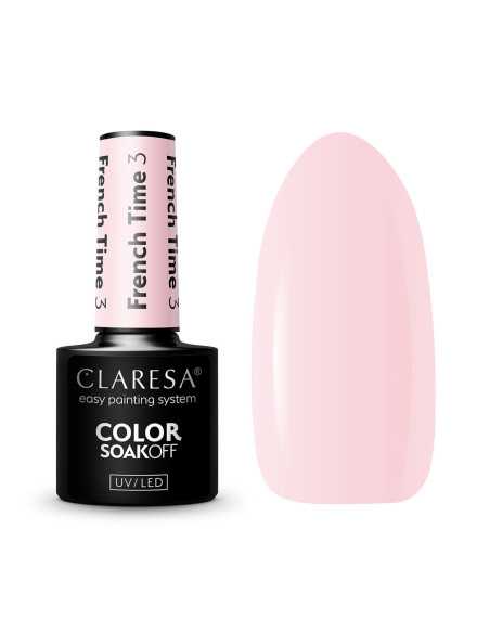 CLARESA Lakier hybrydowy French Time 3 -5g 