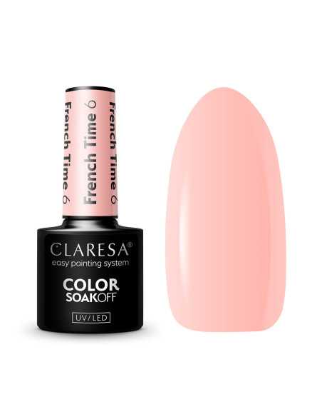 CLARESA Lakier hybrydowy French Time 6 -5g 