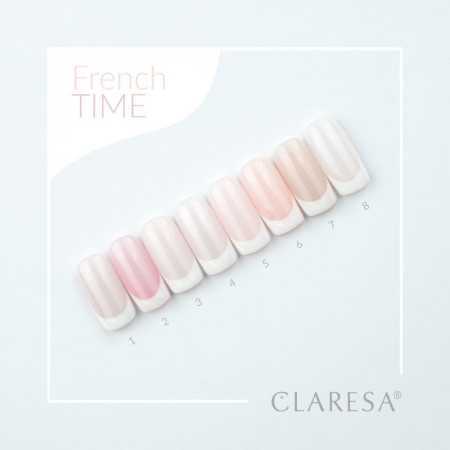 CLARESA Lakier hybrydowy French Time 7 -5g 