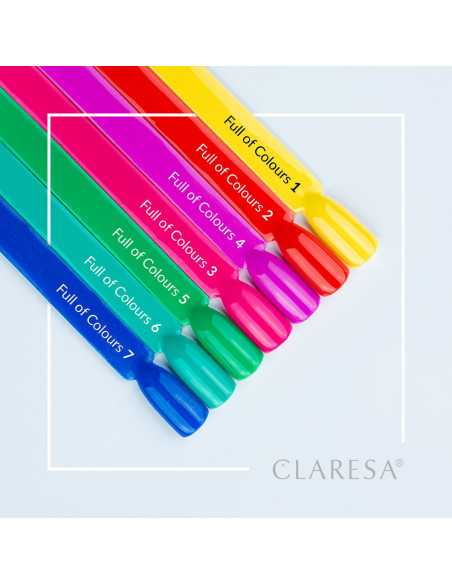 CLARESA Lakier hybrydowy Full of colours 2 -5g 