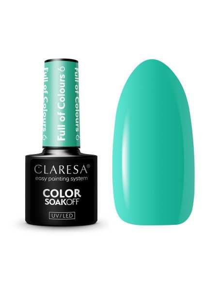 CLARESA Lakier hybrydowy Full of colours 6 -5g 