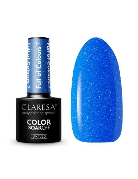 CLARESA Lakier hybrydowy Full of colours 7 -5g 