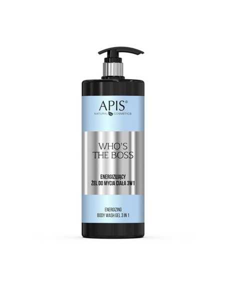 Apis whos the boss energizujący żel do mycia ciała 3w1 1l 
