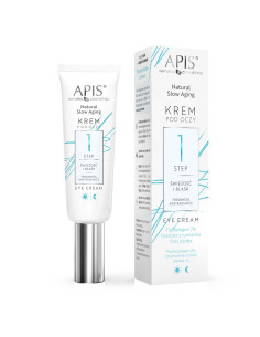 Apis Natural slow aging Krem pod oczy STEP 1 świeżość i blask 15 ml 