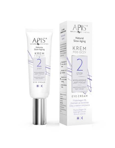 Apis Natural slow aging Krem pod oczy STEP 2 wygładzenie ,,SOFT FOCUS” 15 ml 