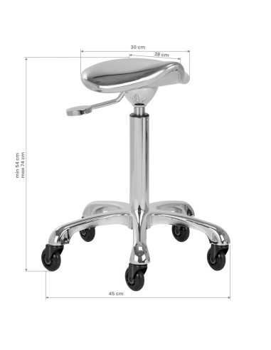 Gabbiano taboret Fine Silver Roll Speed 
