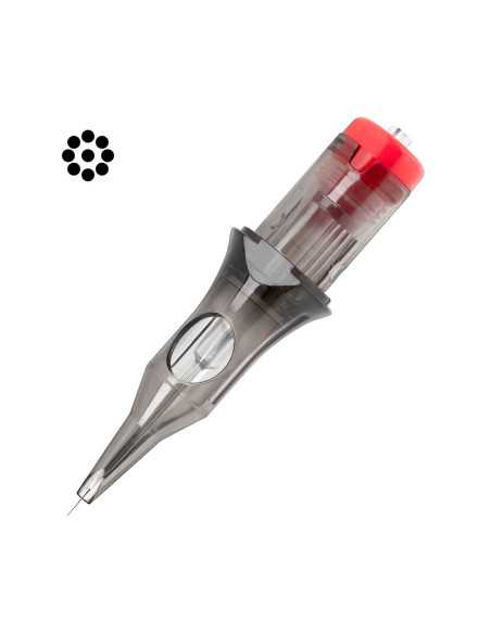 Cartridge do tatuażu El Cartel V2 - 0.35 9RL Long Taper 10szt. 