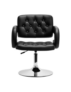 Hair System fotel fryzjerski QS-B1801 czarny  2