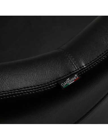 Chaise de coiffure gabbiano burgos noir doré {attributes}