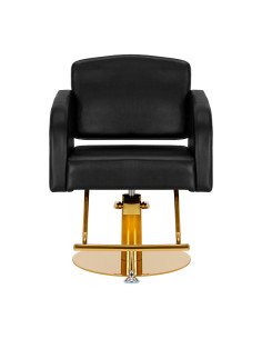 Chaise de coiffure gabbiano turin or noir {attributes} 2