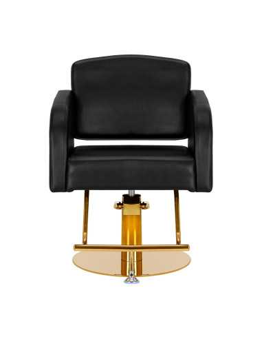 Gabbiano Turin Gold Schwarz Friseurstuhl {attributes}