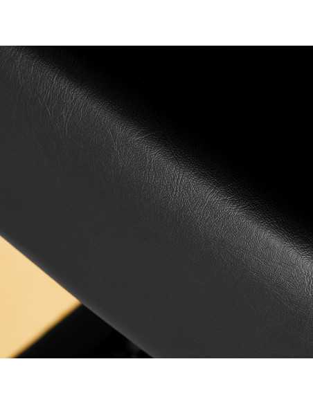 Chaise de coiffure gabbiano turin or noir {attributes}