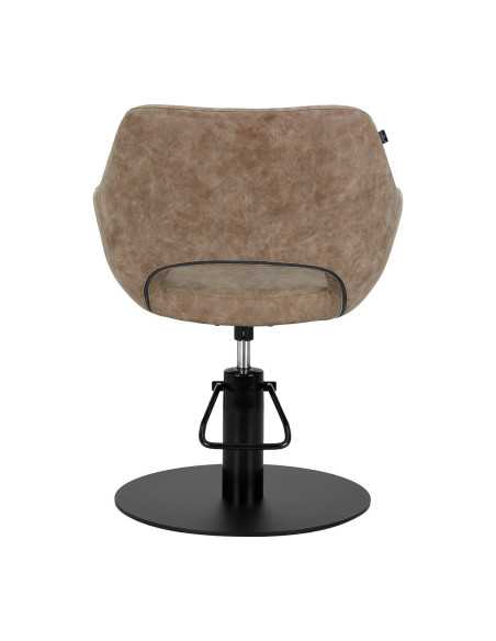 Fauteuil de coiffure marron ancien gabbiano sevilla {attributes}