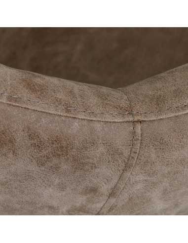 Fauteuil de coiffure marron ancien gabbiano sevilla {attributes}