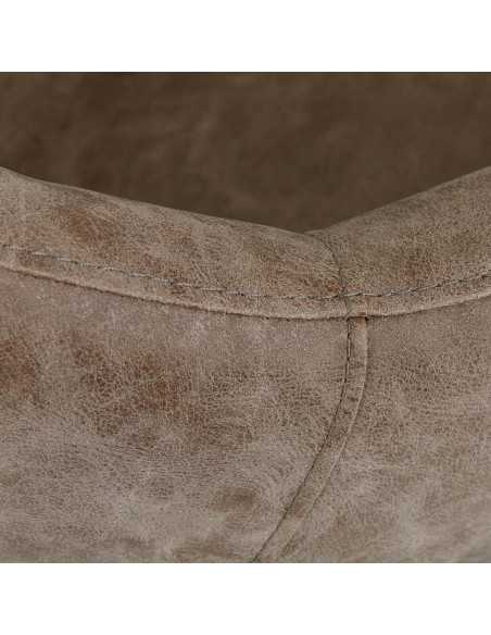 Fauteuil de coiffure marron ancien gabbiano sevilla {attributes}