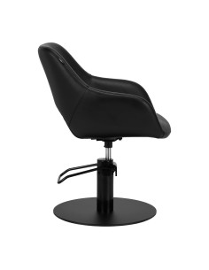 Chaise de coiffure noire gabbiano sevilla {attributes} 2