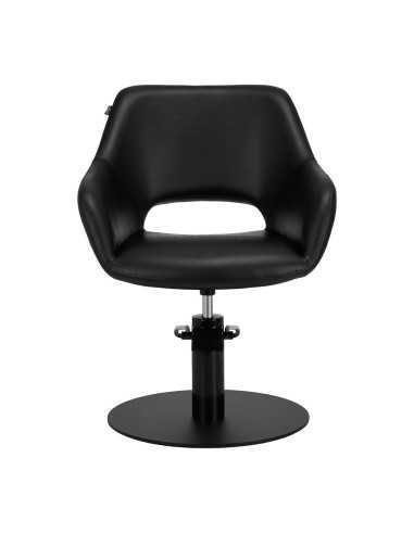 Chaise de coiffure noire gabbiano sevilla {attributes}