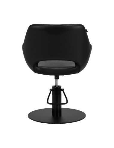 Chaise de coiffure noire gabbiano sevilla {attributes}