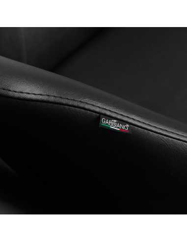 Chaise de coiffure noire gabbiano sevilla {attributes}