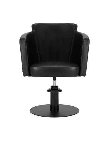 Gabbiano Roma Friseurstuhl, schwarz {attributes}