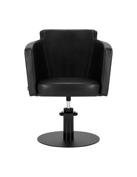 Chaise de coiffure gabbiano roma, noire {attributes}