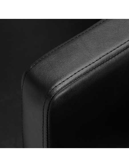 Chaise de coiffure gabbiano roma, noire {attributes}