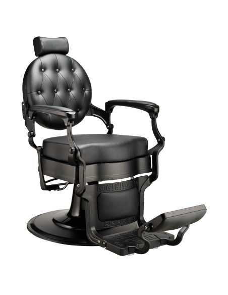 Vintage Florence Black Barber Chair 