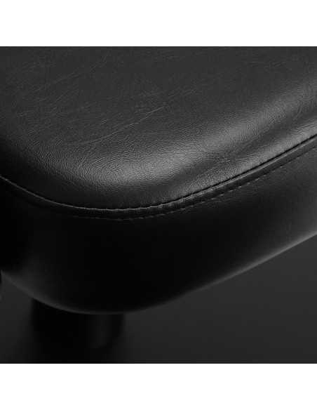 Chaise de coiffure gabbiano roma, noire {attributes}