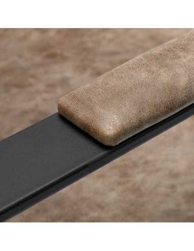 Gabbiano Modena antikbrauner Friseurstuhl {attributes}