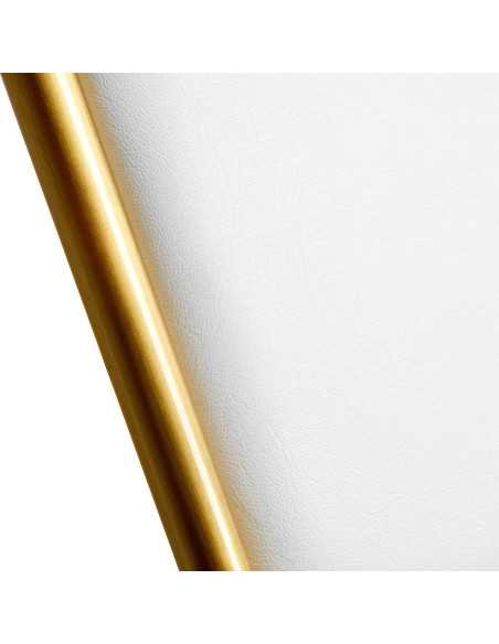 Chaise de coiffure gabbiano linz nq, or blanc {attributes}