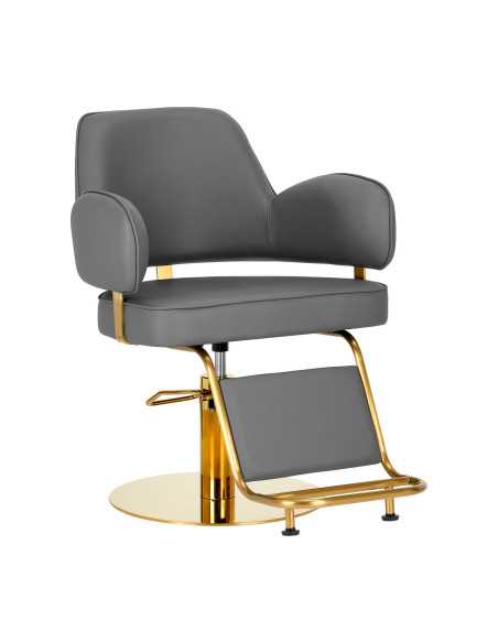 Chaise de coiffure gabbiano linz nq gris doré {attributes}