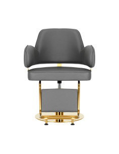 Chaise de coiffure gabbiano linz nq gris doré {attributes} 2