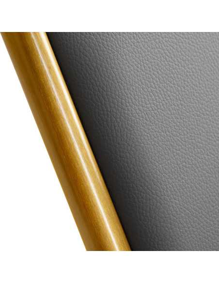 Chaise de coiffure gabbiano linz nq gris doré {attributes}