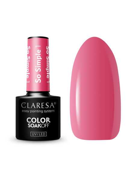 CLARESA Lakier hybrydowy So simple 1- 5g 