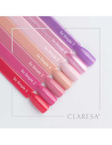 CLARESA Lakier hybrydowy So simple 1- 5g 