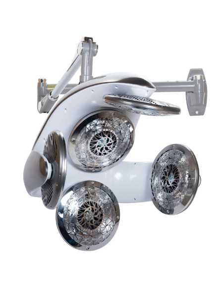 Climazon infra quartz helmet on berraci arm